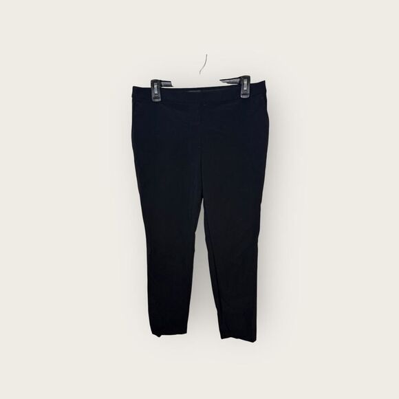 Theory Slim Pull On Dress Pant Black Women’s Size 10 - Picture 4 of 8